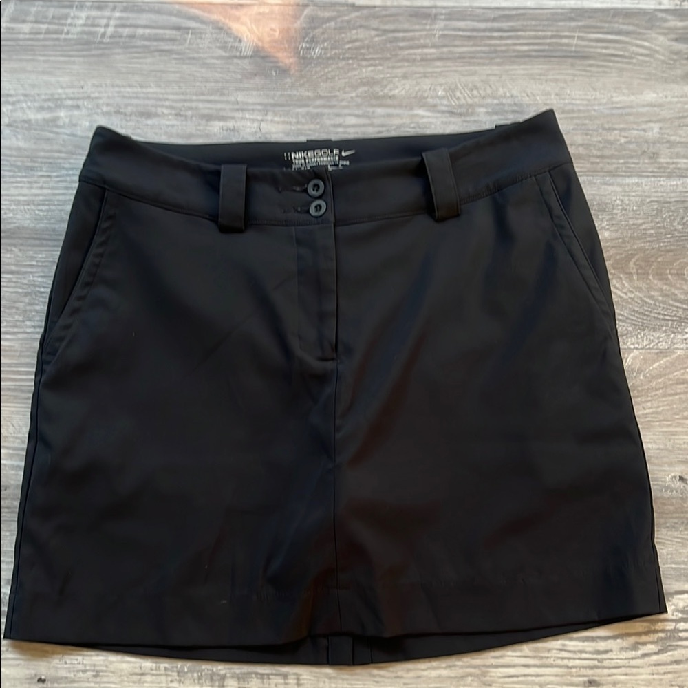 Nike Black Skorts Tailored Fit DRI Fit Golf Skort Sizes 6